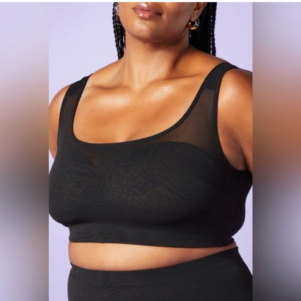 Yitty Mesh Me Smoothing Midi Bralette Size 4x NWT